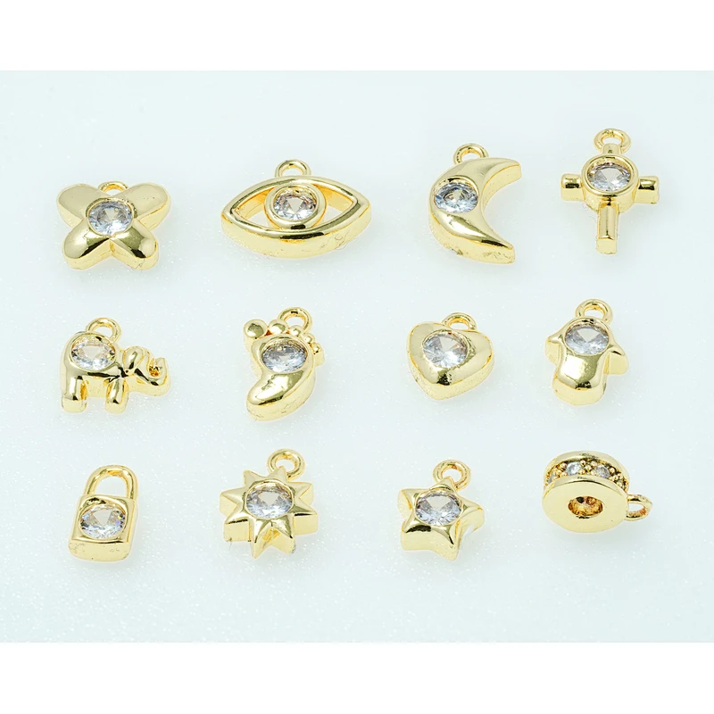 Fashion Beads Micro Pave Spacers CZ Cubic Zirconia Jewellry