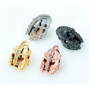 Fashion Beads Micro Pave Spacers CZ Cubic Zirconia Jewellry