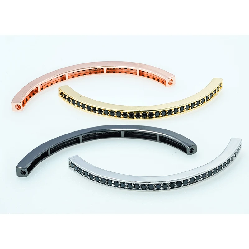 Fashion Beads Micro Pave Spacers CZ Cubic Zirconia Jewellry