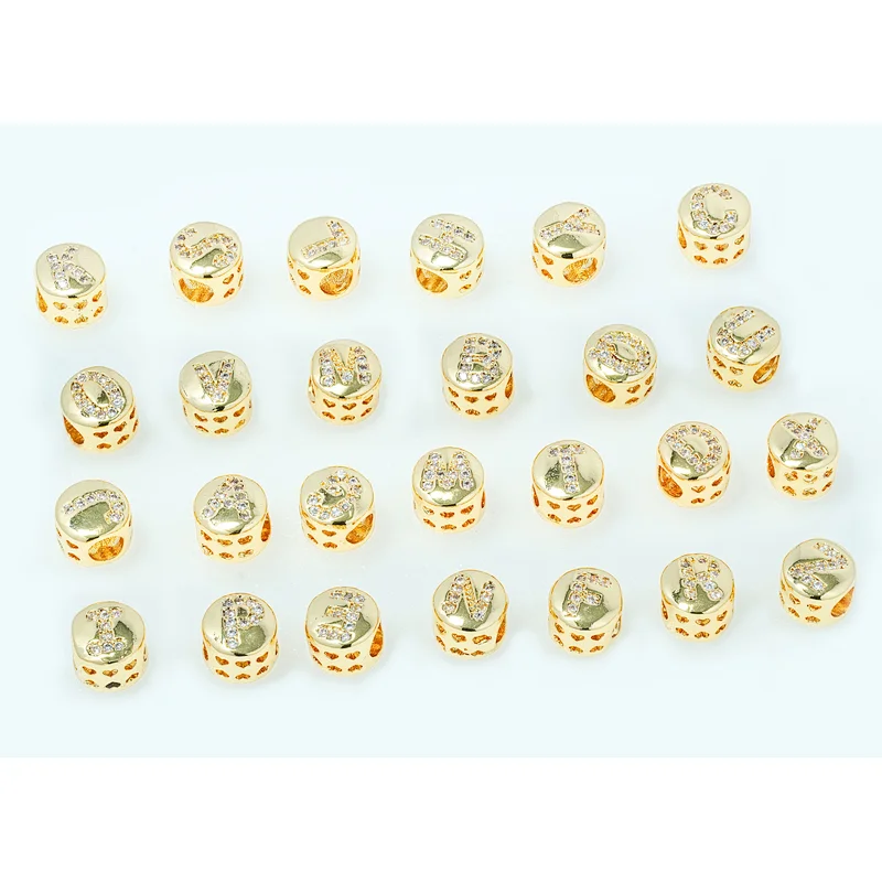Fashion Beads Micro Pave Spacers CZ Cubic Zirconia Jewellry