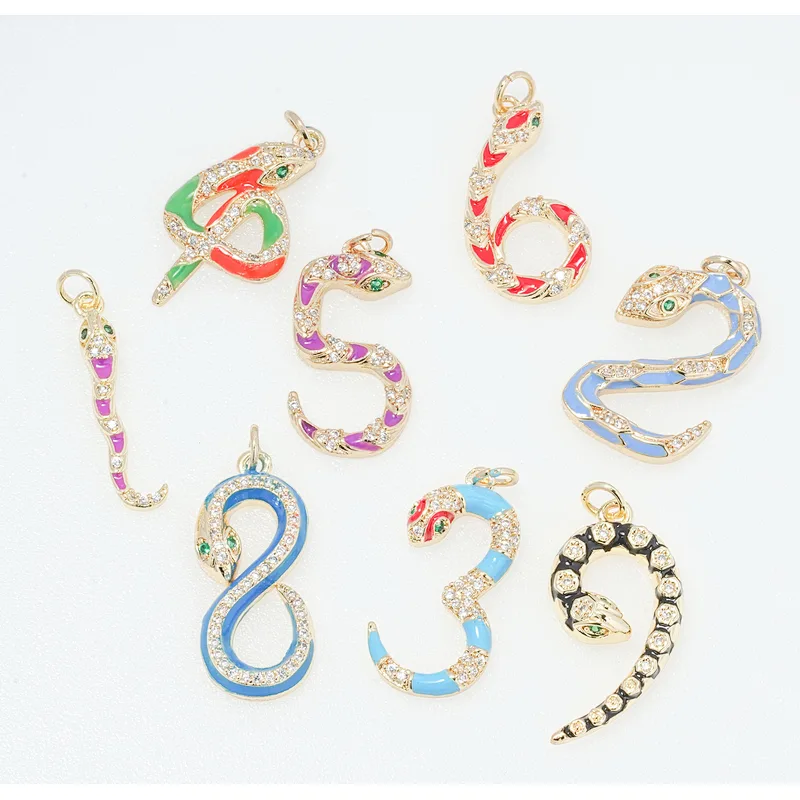 necklace pendants high quality cz with gold plated micro pave jewelry