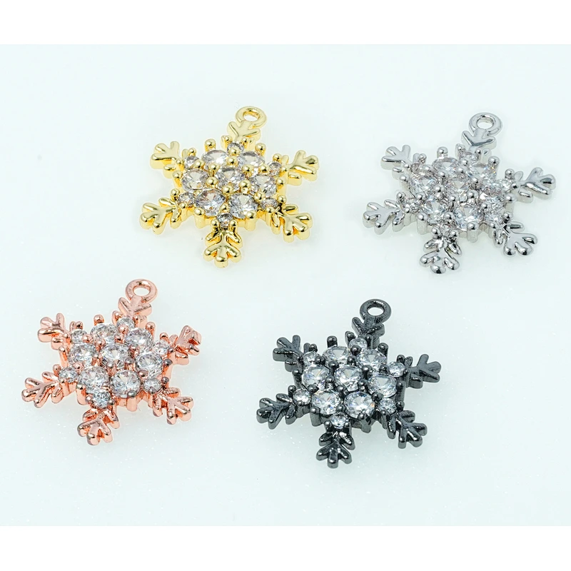necklace pendants high quality cz with gold plated micro pave jewelry