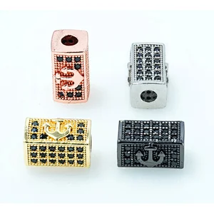 Fashion Beads Micro Pave Spacers CZ Cubic Zirconia Jewellry