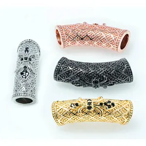 Fashion Beads Micro Pave Spacers CZ Cubic Zirconia Jewellry