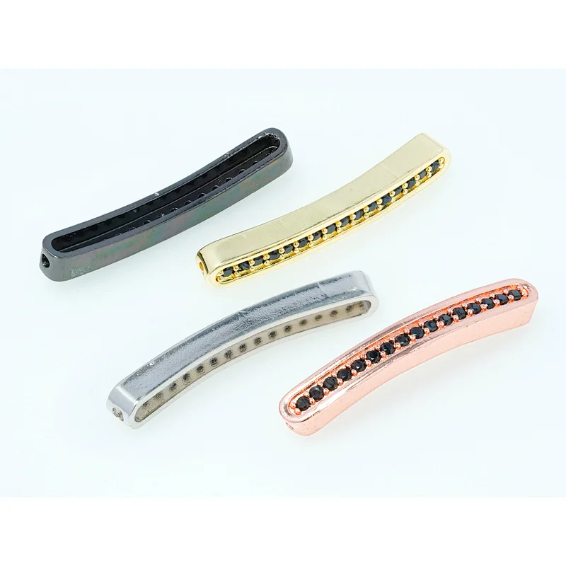 Fashion Beads Micro Pave Spacers CZ Cubic Zirconia Jewellry