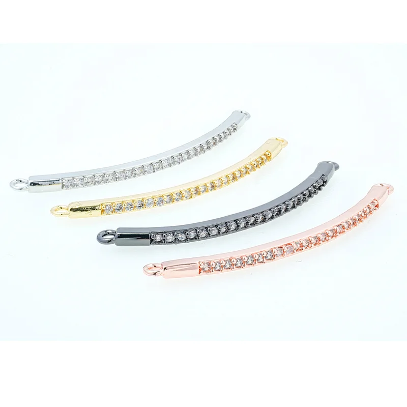 Fashion Beads Micro Pave Spacers CZ Cubic Zirconia Jewellry