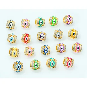 Fashion Beads Micro Pave Spacers CZ Cubic Zirconia Jewellry