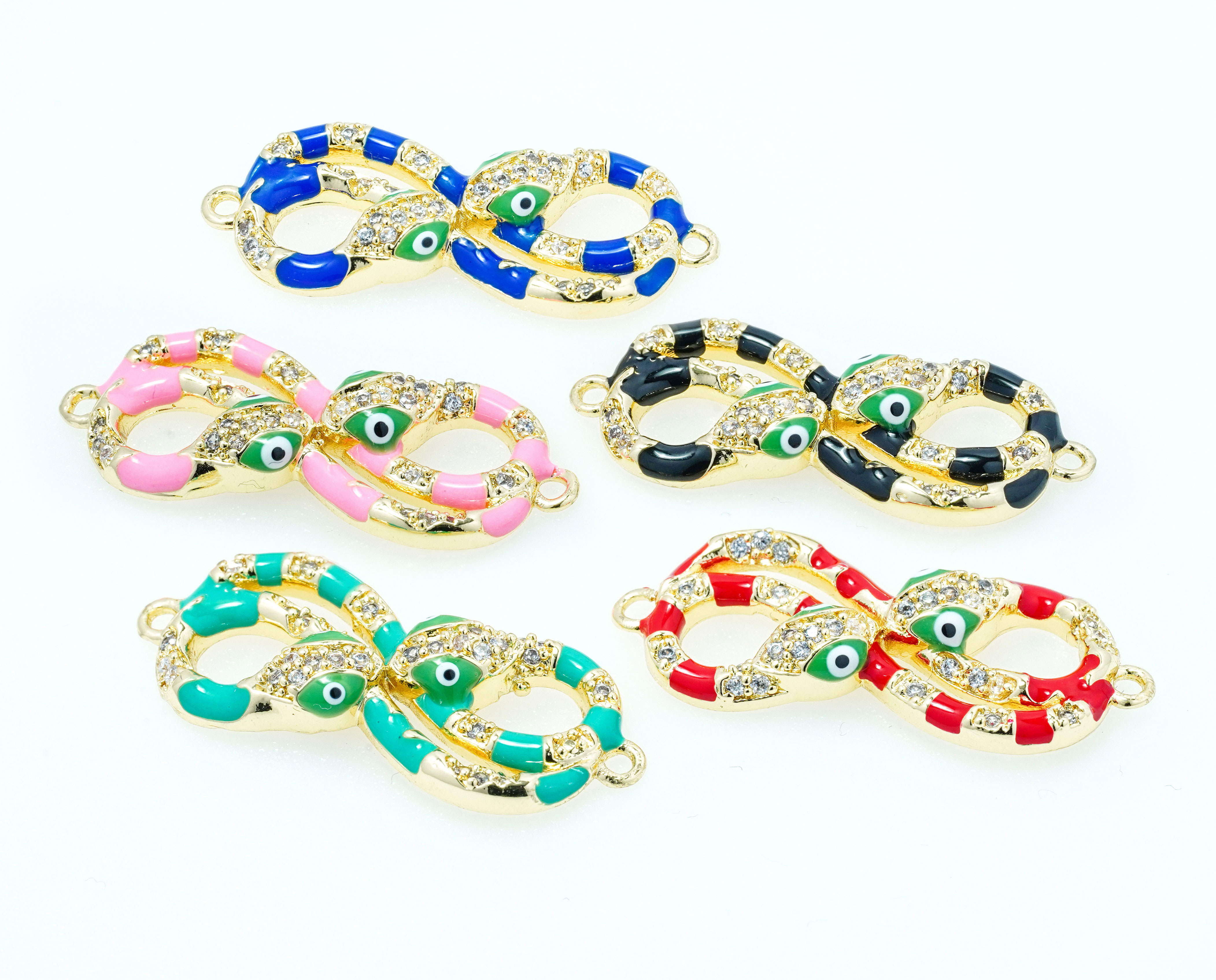 animal connectors for bracelets diy making cz wholesalers factory direct