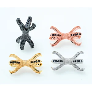 Fashion Beads Micro Pave Spacers CZ Cubic Zirconia Jewellry
