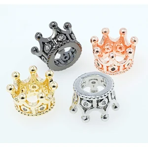 Fashion Beads Micro Pave Spacers CZ Cubic Zirconia Jewellry