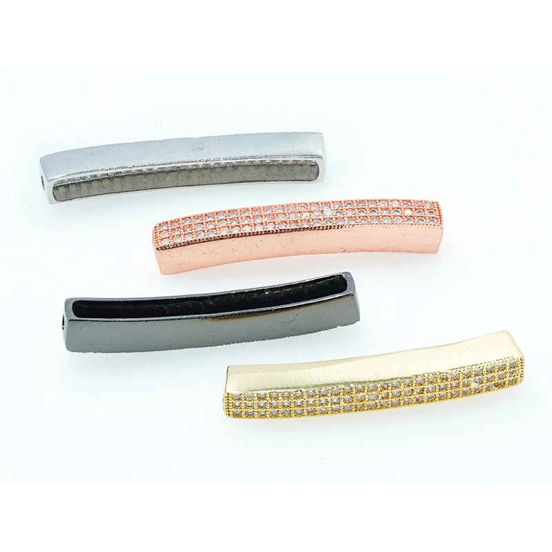 Fashion Beads Micro Pave Spacers CZ Cubic Zirconia Jewellry