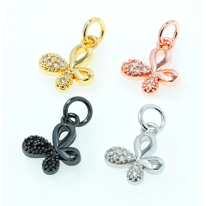 necklace pendants high quality cz with gold plated micro pave jewelry