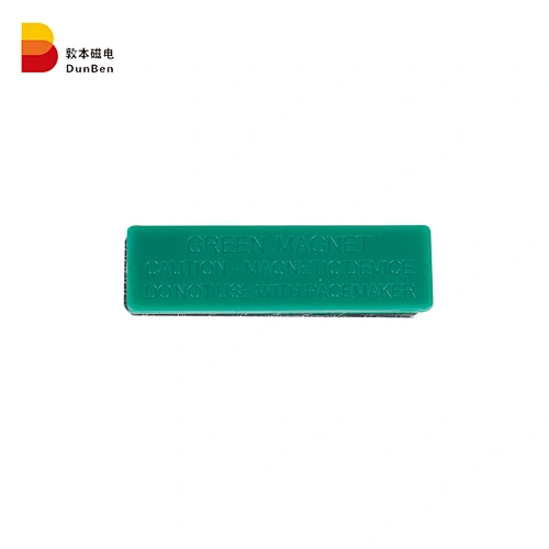 Magnetic name card badge holder