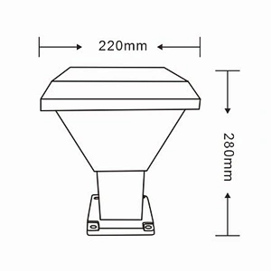 LED solor light IP65