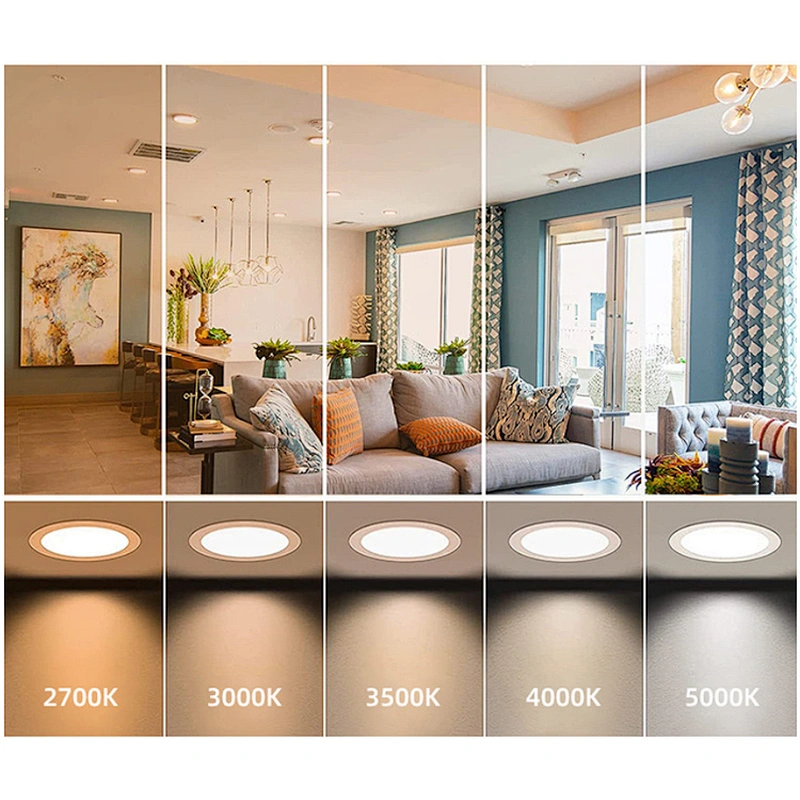 12W embedded round  LED PANEL LIGHT