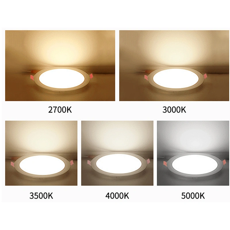 12W embedded round  LED PANEL LIGHT