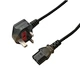 UK BS1363 AC Plug - IEC320,Fused 10A-230V