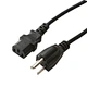 3Pin US AC Plug- IEC320, 10A-110V