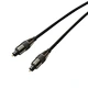 Toslink-Toslink, Metal shell,Black nickle OD5