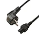 3Pin Europe AC Plug- IEC320C5, 10A-230V