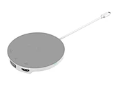 Type-CM to HDMI AF + VGA F + Micro USB 2.0 BF + 5W wireless charger