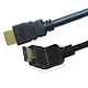 HDMI19P Male-Male,180° swivel plug