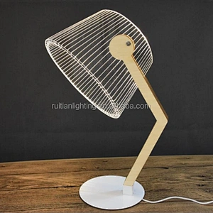 table mini led lamp acrylic table lamp desk light with custom design