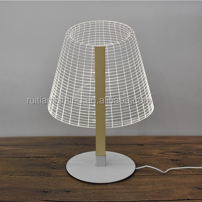 table mini led lamp acrylic table lamp desk light with custom design
