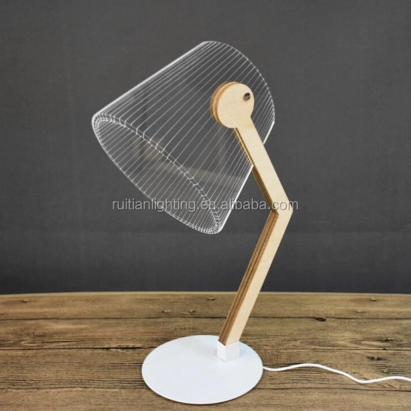 table mini led lamp acrylic table lamp desk light with custom design