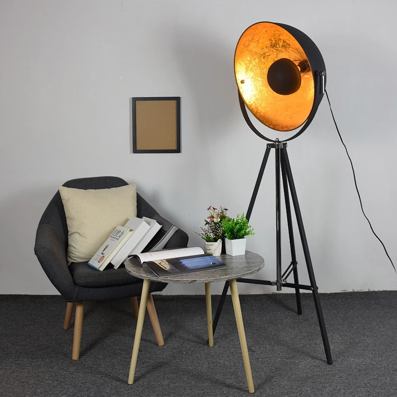 vintage tripod floor lamp