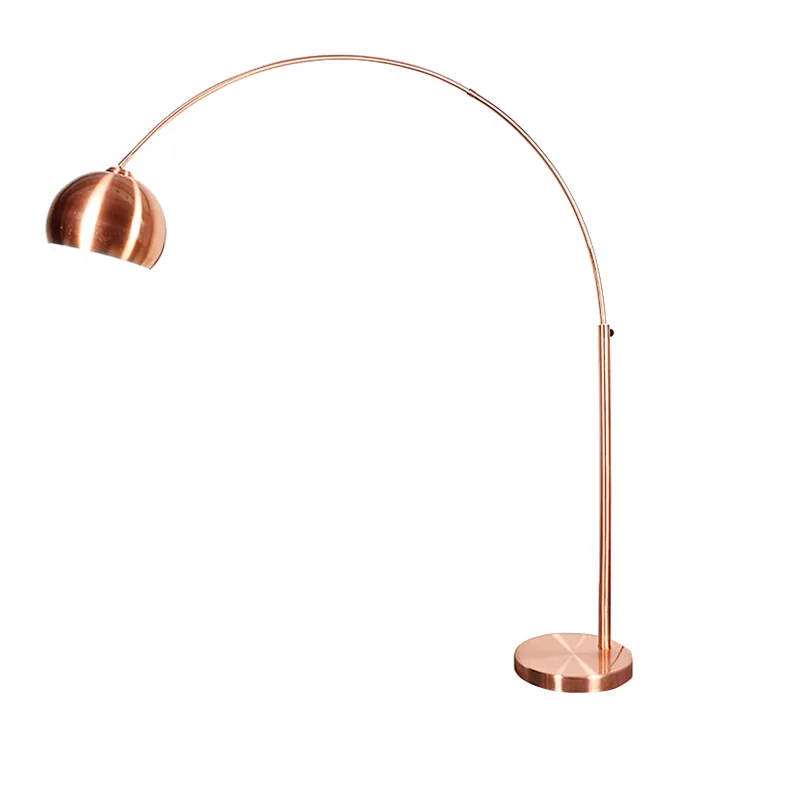 Copper fishing arc floor light furniture lighting floor standing lamp