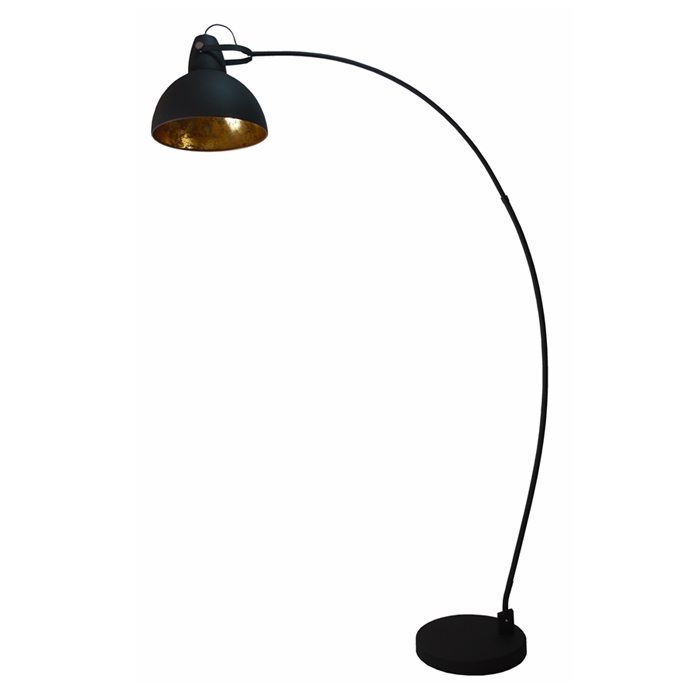 vintage metal arc fishing floor standing lamp light for home hotel project