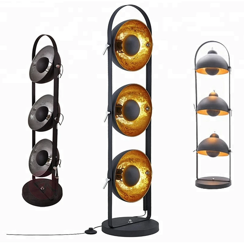 industrial vintage European design floor lamp standing light