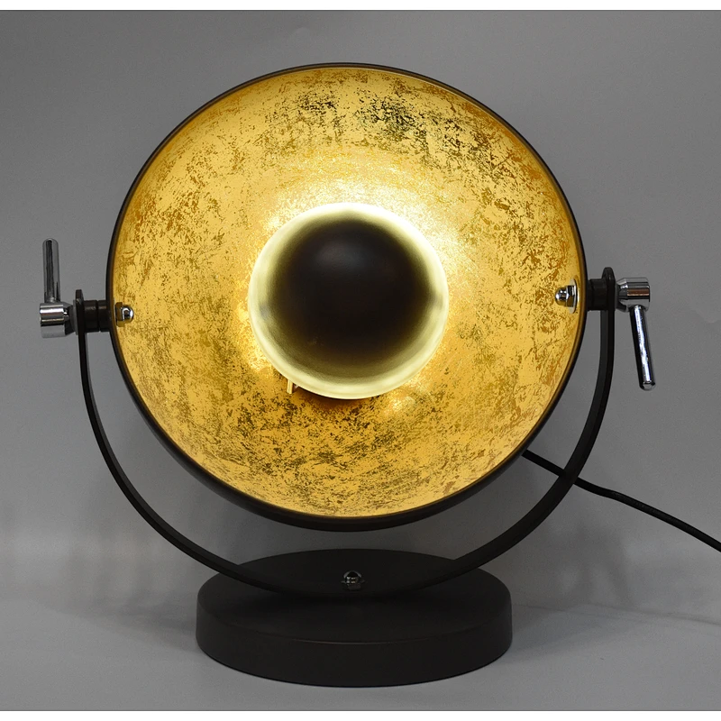 Retro Iron Vintage Metal Table Lamp lighting desk for wholesale with factory price