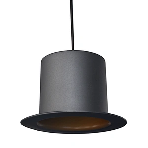 Contemporary Nordic Aluminum Simple Living Room Kitchen Hanging Ceiling Pendant Light Fixtures with hat shape