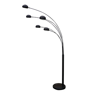 Spider Arc 5 Arm sofa Floor Lamp Standing Lighting With Black Gold Silver White