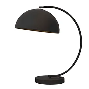 vintage black gold Europe design table lamp desk lamp for home office hotel decoration