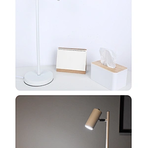 minimalism adjustable table lamp spotlight living room lamp black white grey desk light
