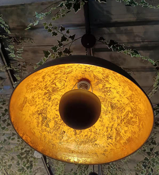 Retro restaurant bar black lights design lighting hanging antique industrial pendant lamp