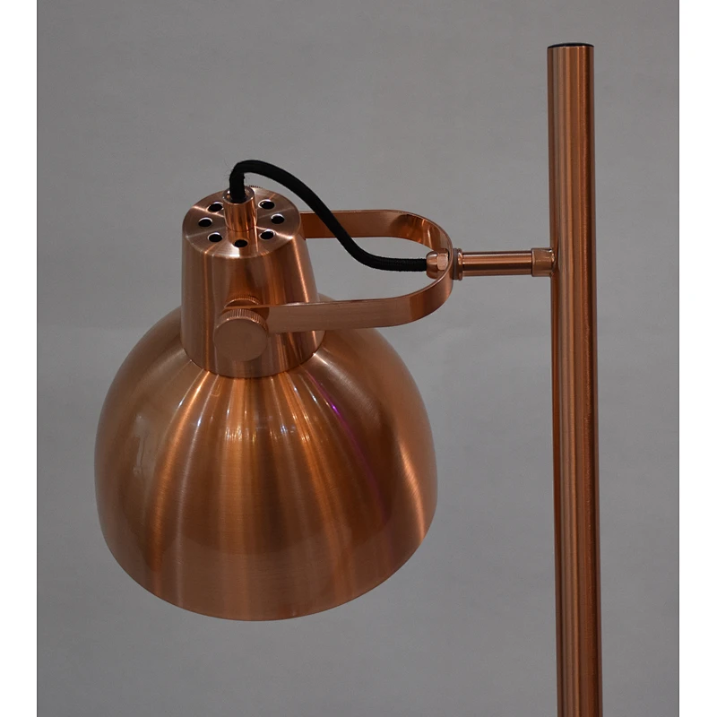 rose gold floor lamp copper floor light stand lamp for home office hotel decoration