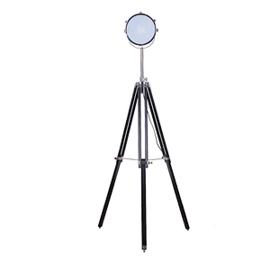 Chrome Shade Modern Home Floor Lamp Tripod stand light For office Living bed study Room