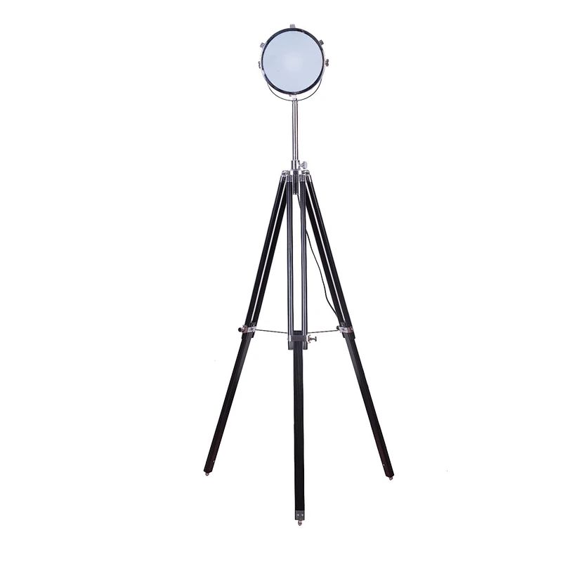 Chrome Shade Modern Home Floor Lamp Tripod stand light For office Living bed study Room