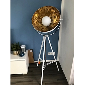 Europe design retro style golden sun tripod floor standing lighting
