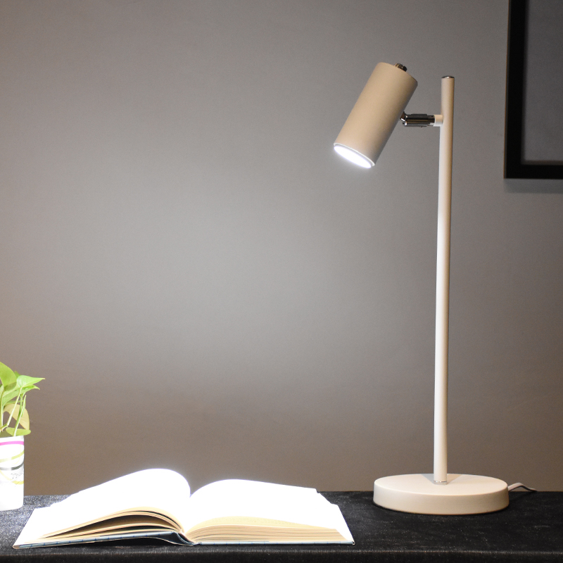 minimalism adjustable table lamp spotlight living room lamp black white grey desk light