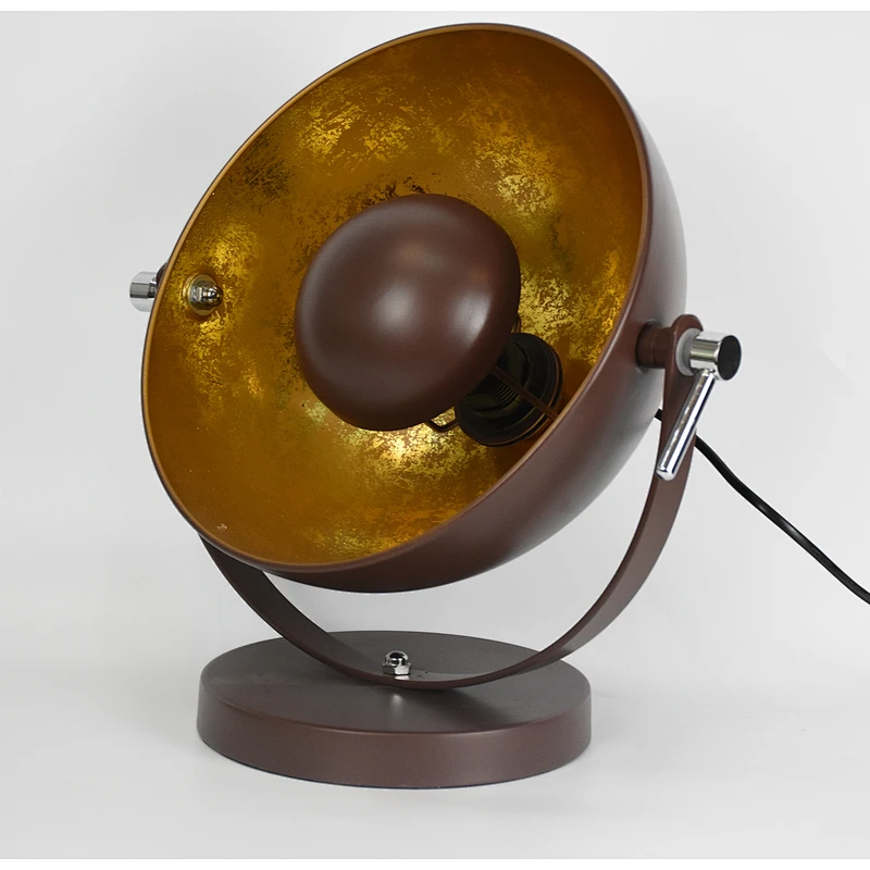 Retro Iron Vintage Metal Table Lamp lighting desk for wholesale with factory price