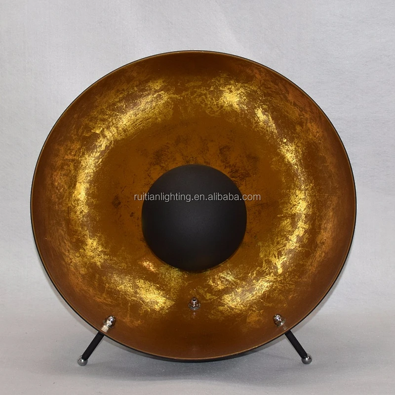 Nordic hot sell popular black gold standing floor lamp without tripod