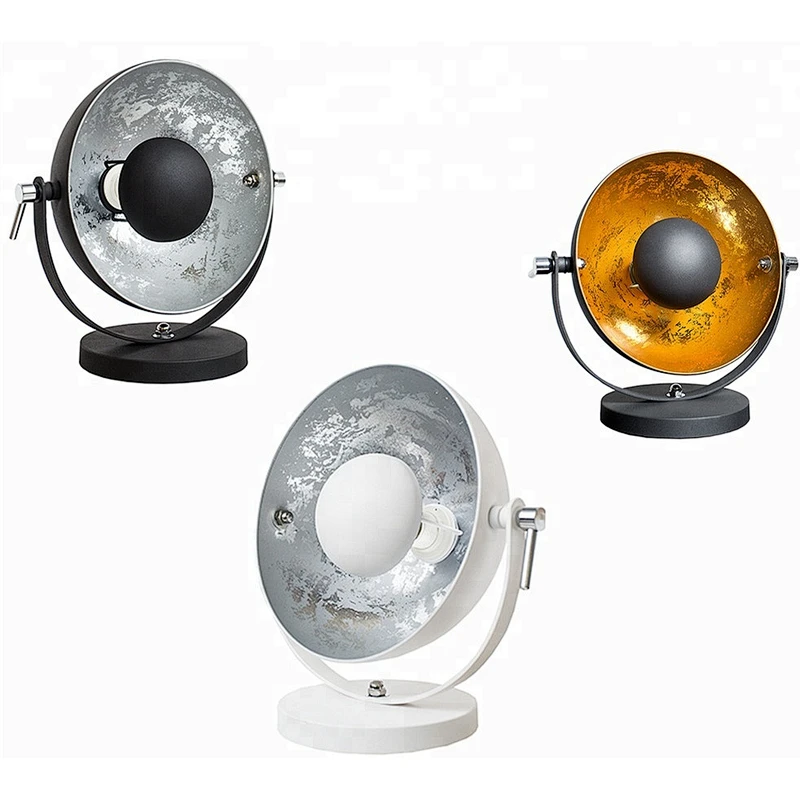 Retro Iron Vintage Metal Table Lamp lighting desk for wholesale with factory price