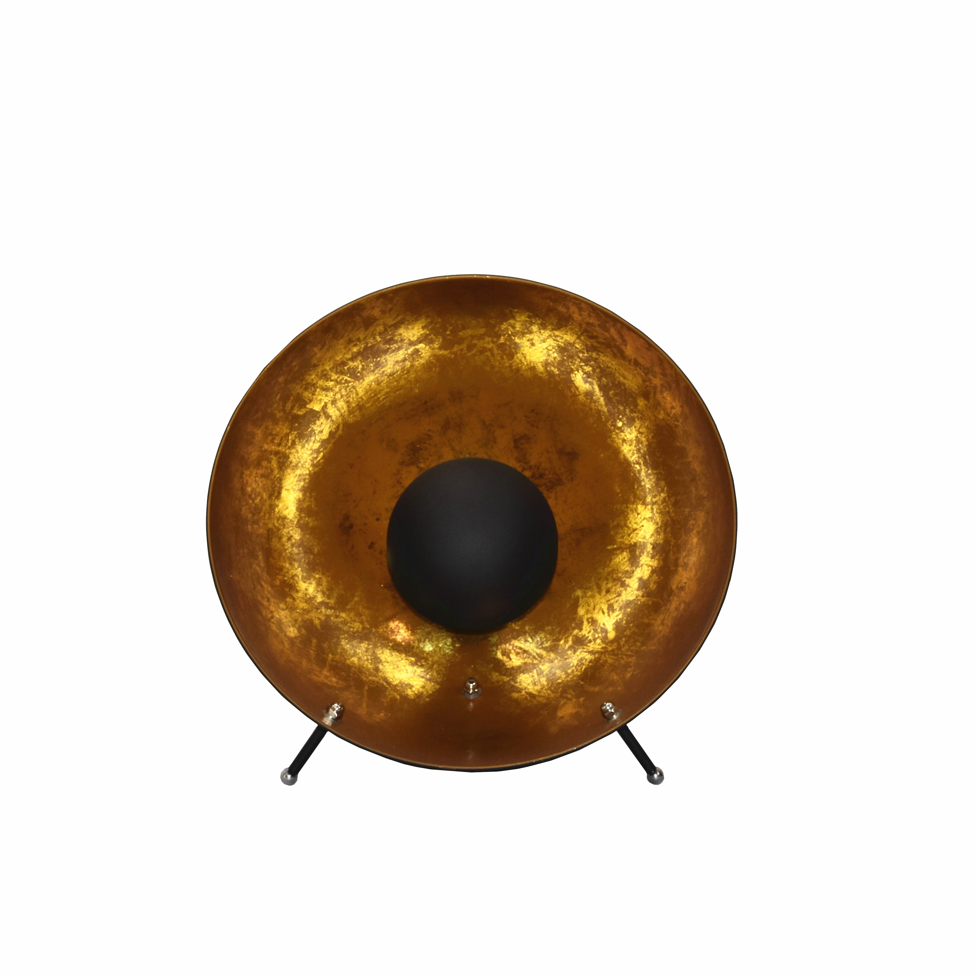 Nordic hot sell popular black gold standing floor lamp without tripod