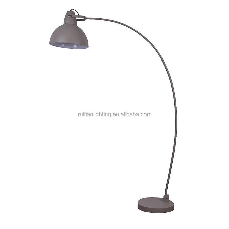 hotel indoor floor standing out black gold inner floor lamp