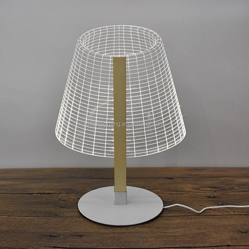 3D night light gift custom design table lamp desk light